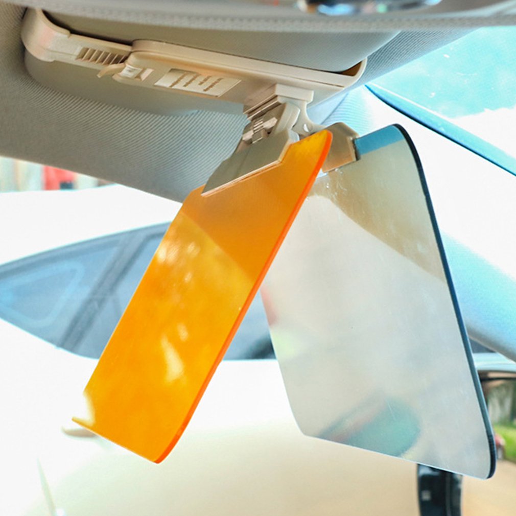 HD Anti-Glare Car Visor – Clear Day & Night Vision for Safer Driving, Eye Protector, Anti Glare, UV Protector