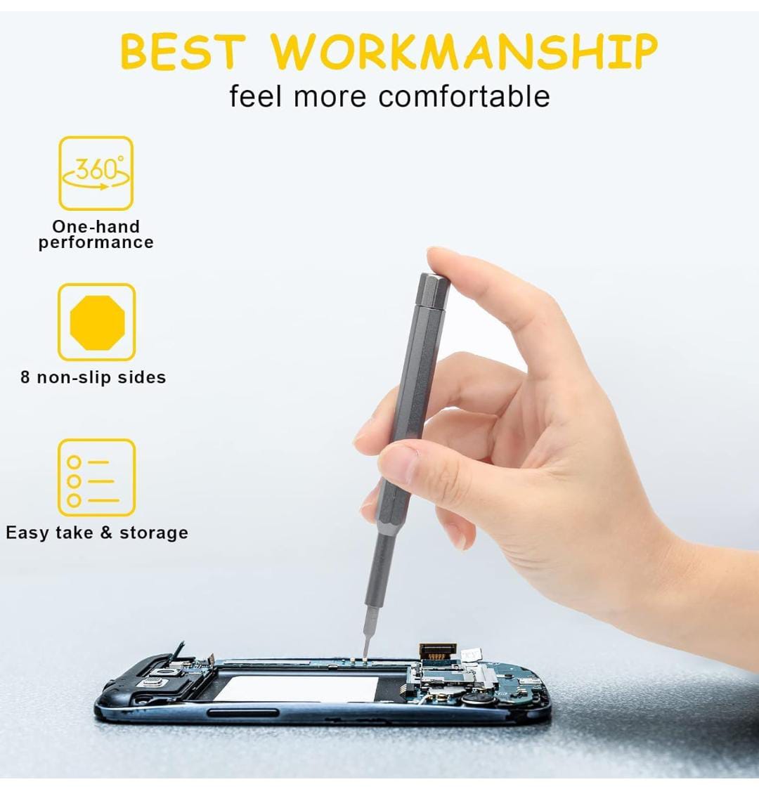 Screwdriver Kit 24 in 1 Small Screwdriver Set/Magnetic Repair Tool Kit