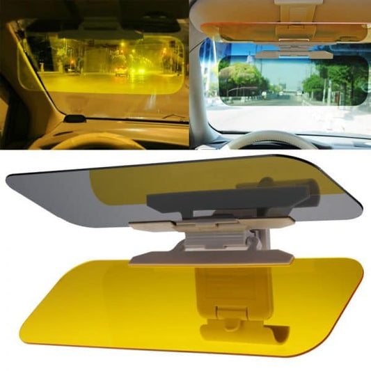 HD Anti-Glare Car Visor – Clear Day & Night Vision for Safer Driving, Eye Protector, Anti Glare, UV Protector