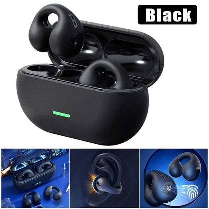 Wireless Earbuds Wireless Bluetooth TWS Bluetooth Sports Ear Clip Buds 5.3 Clip-on Earphone Ear Clip Headset Earbuds