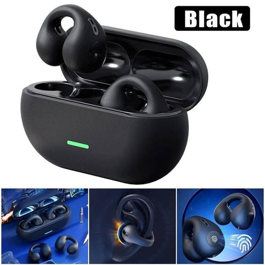 Wireless Earbuds Wireless Bluetooth TWS Bluetooth Sports Ear Clip Buds 5.3 Clip-on Earphone Ear Clip Headset Earbuds