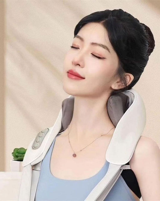 Neck and Back Massager for Cervical Pain Relief with Heating, Body Massager for Body Aches and Pains Relief, Electric 5D Cervical Massage Machine for Deep Tissue Neck, Back, Shoulders, Waist and Legs
